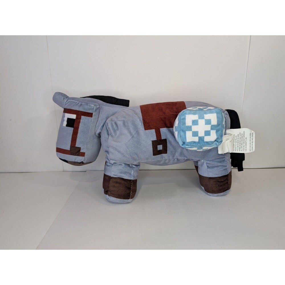 2022 Minecraft Legends Pack Horse 18" Pillow Buddy Plush Stuffed Animal - Picture 4 of 8
